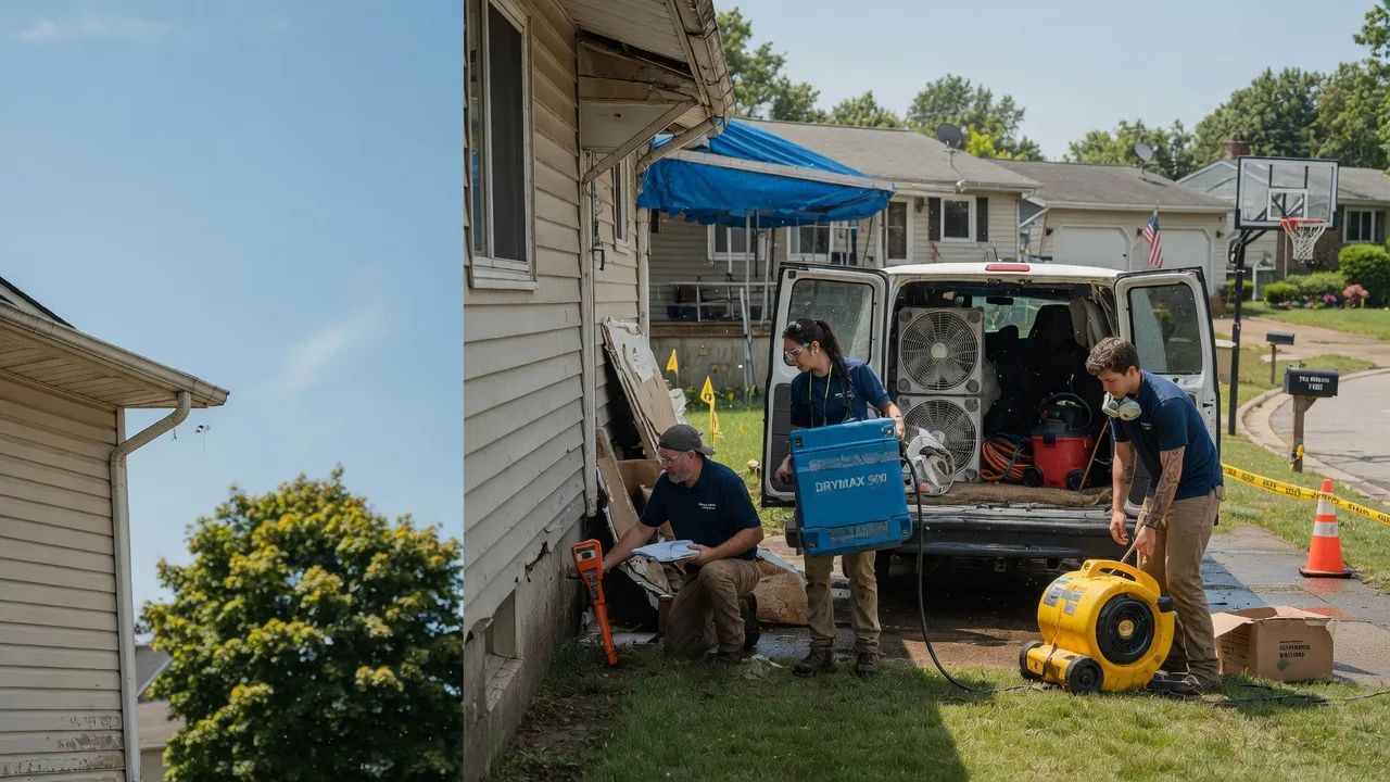 Ceiling Leak Cleanup in Solway, MN near me